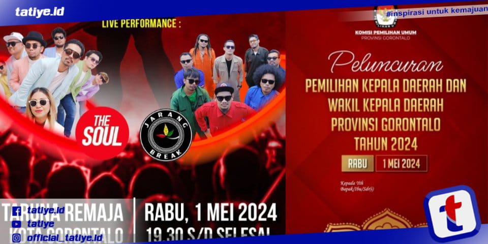 1 Mei, KPU Provinsi Gorontalo Gelar Peluncuran Pilkada 2024