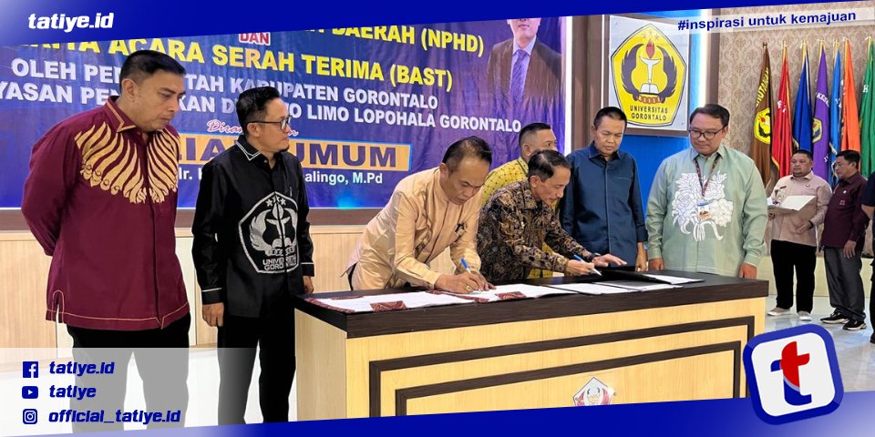 YPDLP Terima Aset dari Pemerintah Kabupaten&nbsp;Gorontalo