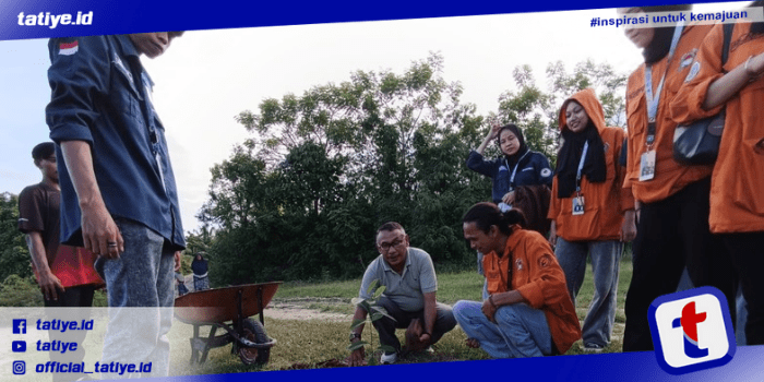 Pani Gold Project, Mahasiswa UNG Kolaborasi Dalam Penghijauan Sempadan&nbsp;Sungai