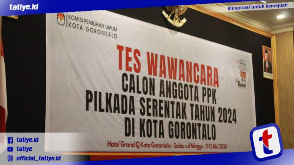 KPU Kota Gorontalo Gelar Tahapan Wawancara Calon PPK Hari Kedua