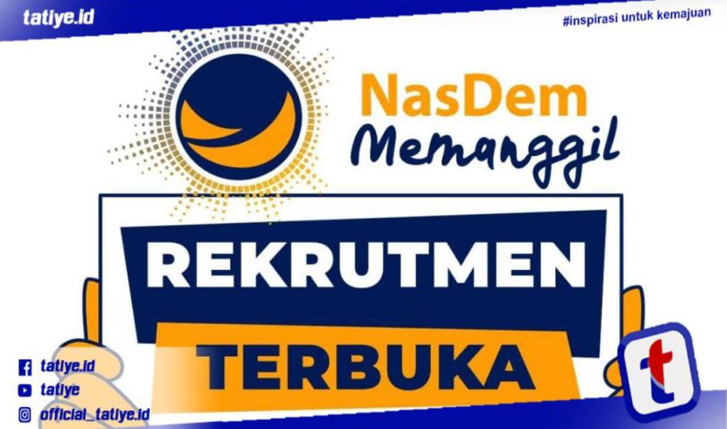 Tanpa Mahar, DPD Nasdem Bonebol Buka Pendaftaran Calon Kepala&nbsp;Daerah