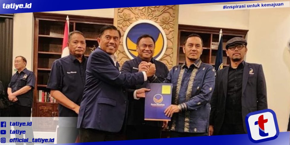 DPP NasDem Resmi Rekomendasikan Roni Imran Sebagai Cabup Di Pilkada 2024