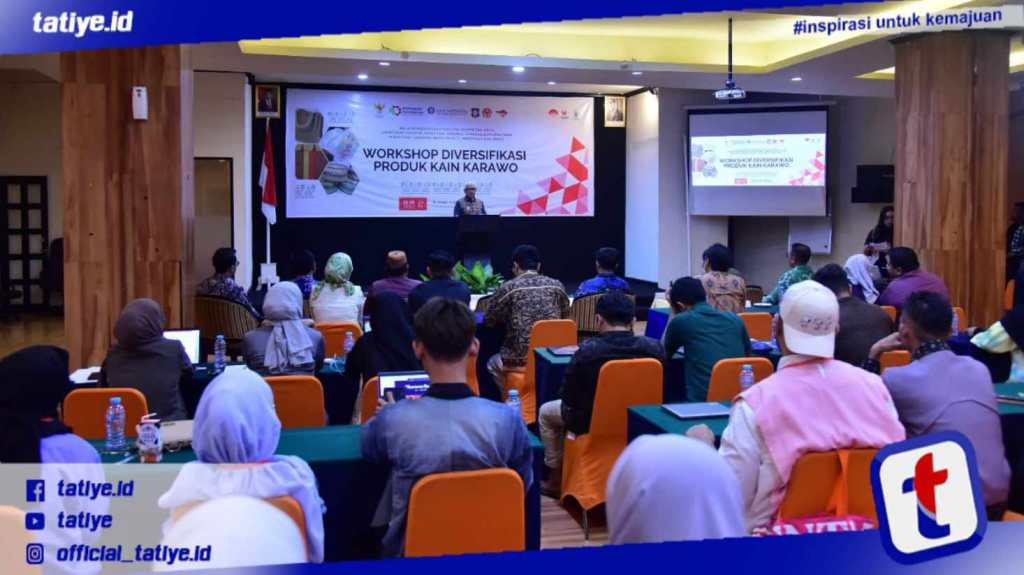 Workshop Diversifikasi Produk Kain Karawo, Rudy Salahuddin Harapkan Lahir Inovasi Baru