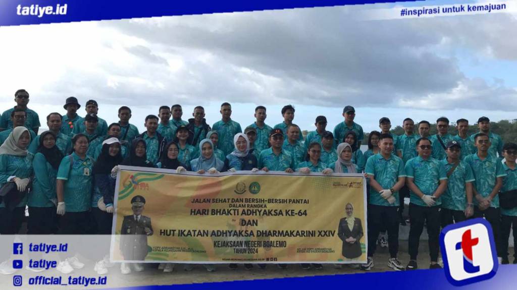 Sambut Hari Bhakti Adhyaksa dan HUT IAD, Kejari Boalemo Adakan Sejumlah Bakti Sosial