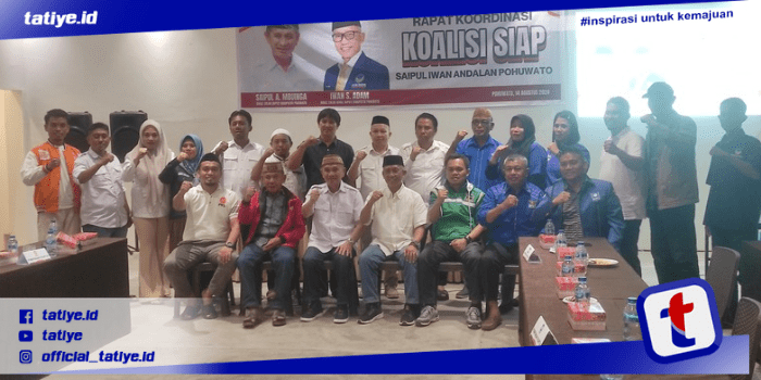 SIAP Gelar Rapat Koordinasi, Kader Koalisi Partai: Menang, Menang, Menang