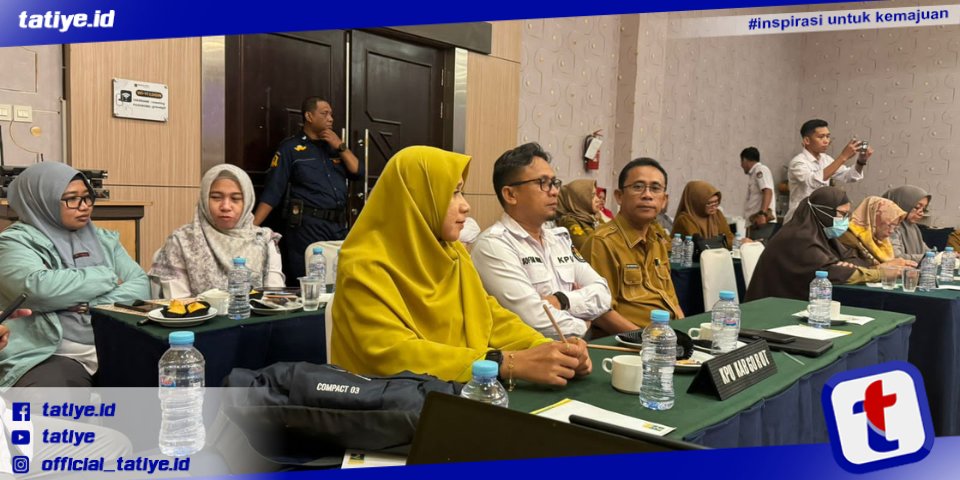 KPU Gorut Ikuti Rakor Kesiapan Pemeriksaan Kesehatan Bagi Paslon Kepala Daerah
