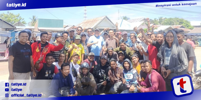 Diarak Ratusan Bentor, Pasangan SIAP Mendaftar di KPU&nbsp;Pohuwato