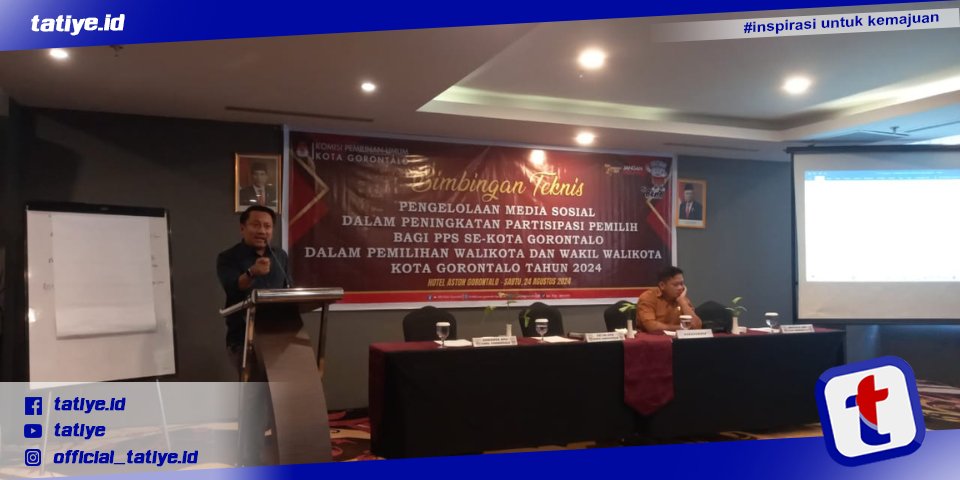 Tingkatkan Partisipasi Pemilih, Kpu Kota Gorontalo Gelar Bimtek Pengelolaan Media&nbsp;Sosial