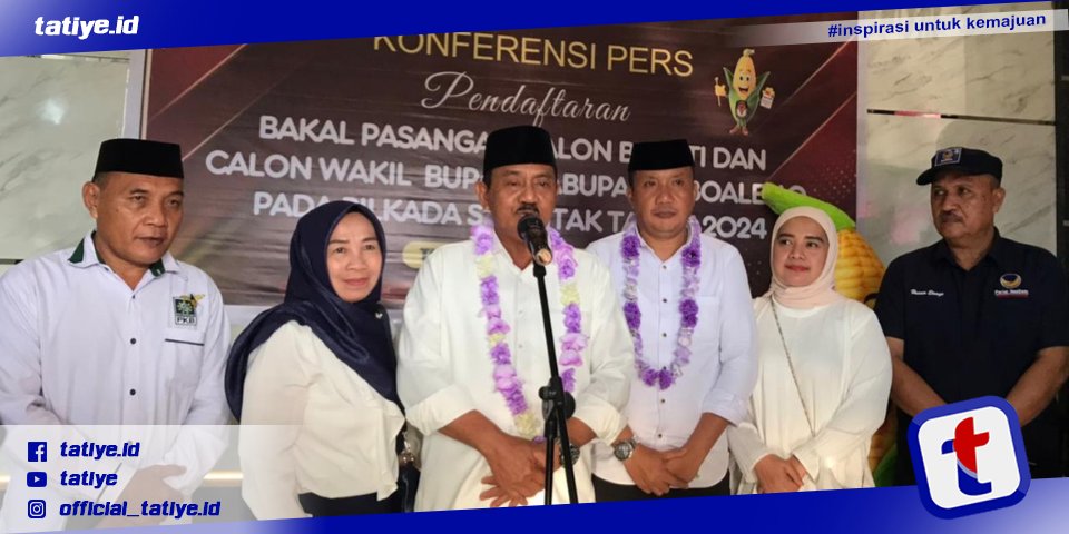 Paslon “PAHAM” Resmi Mendaftar ke KPU Boalemo pada Hari&nbsp;Pertama