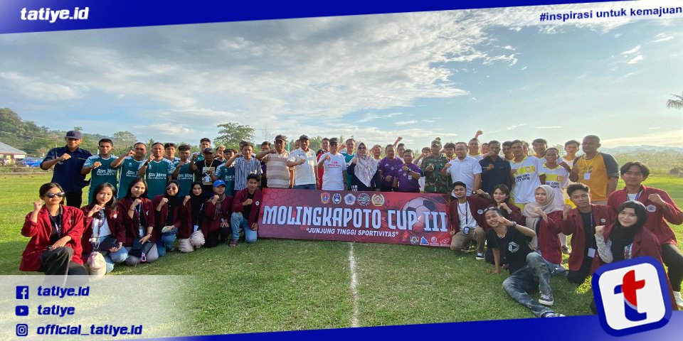 Ketua Koni Gorut Resmi Membuka Turnamen Sepak Bola Molingkapoto Cup&nbsp;III