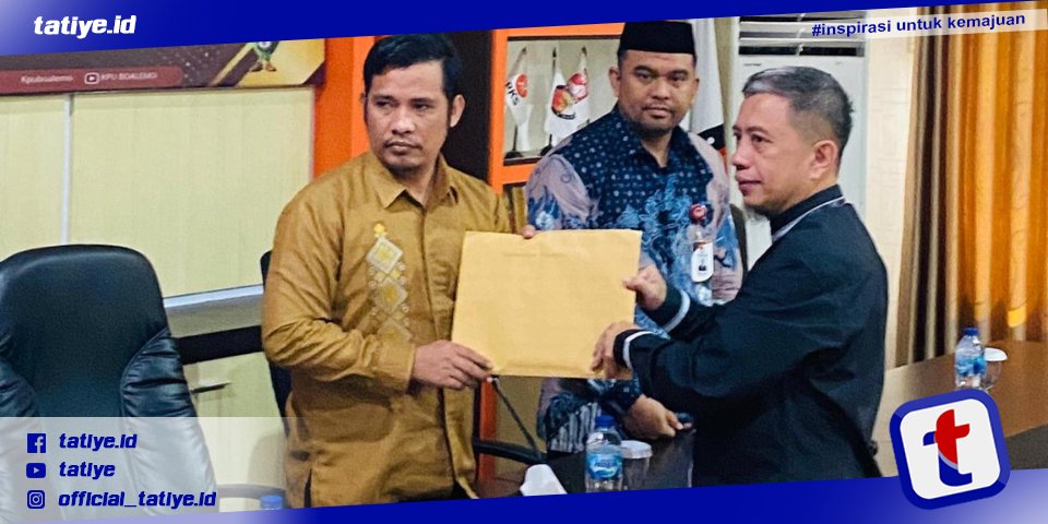 KPU Boalemo Kembali Terima Dokumen Perbaikan&nbsp;Cakada