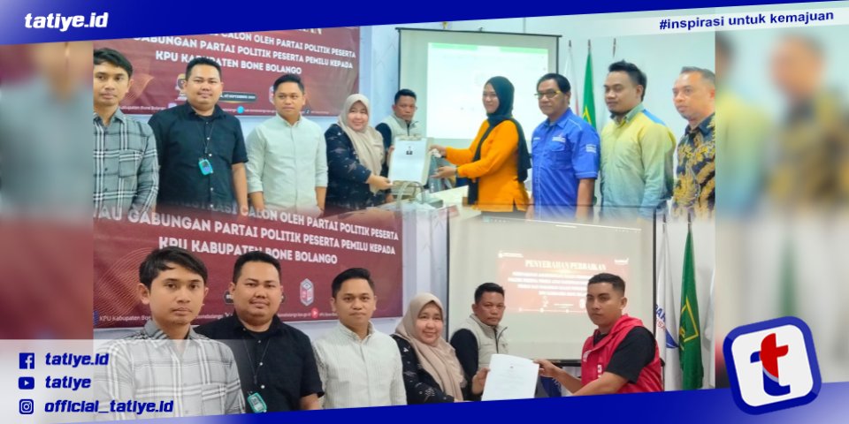 Perbaikan Administrasi Dua Bapaslon Diterima KPU&nbsp;Bonebol